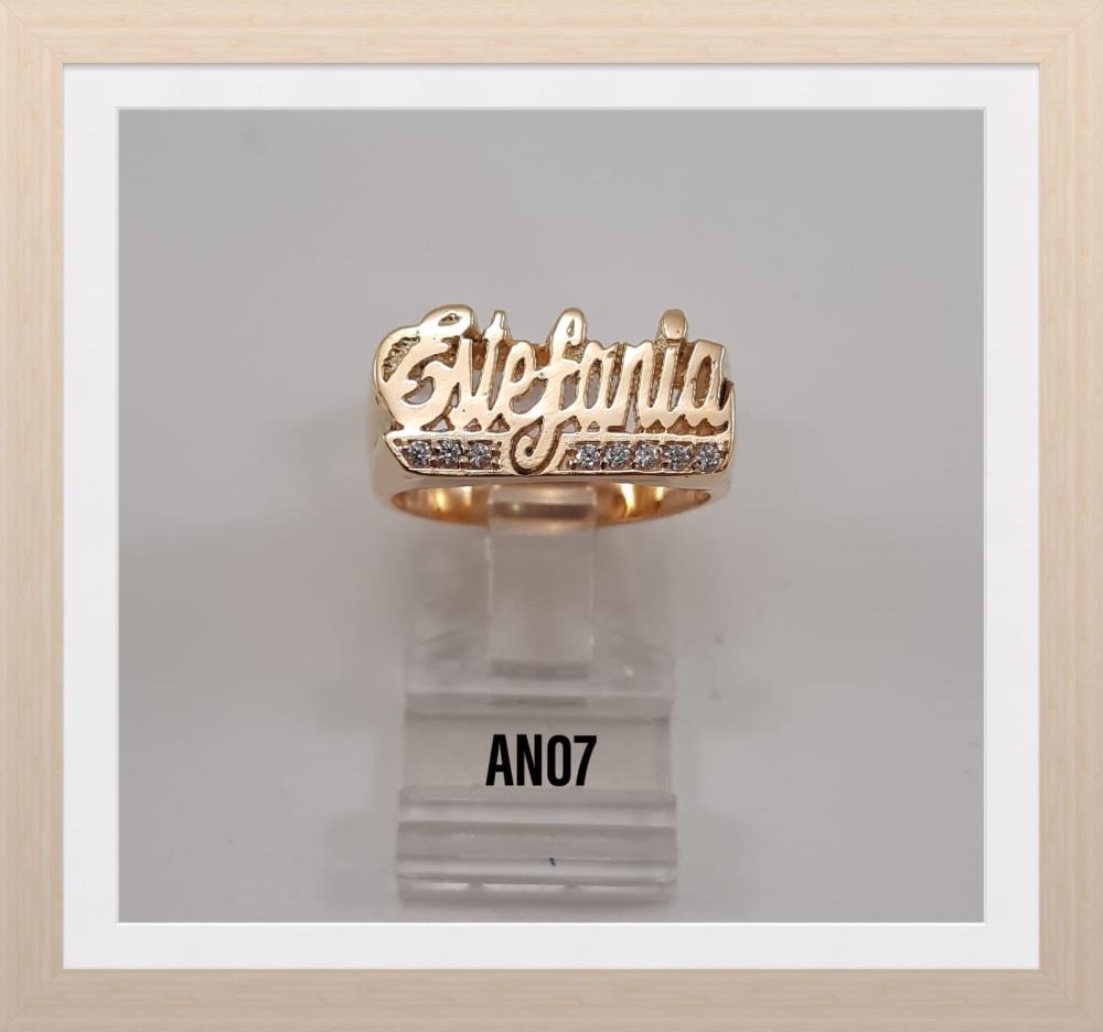 ANILLOS DE NOMBRE PARA MUJER 